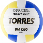 Мяч волейбольный сувенирный TORRES BM1200 Mini р.1